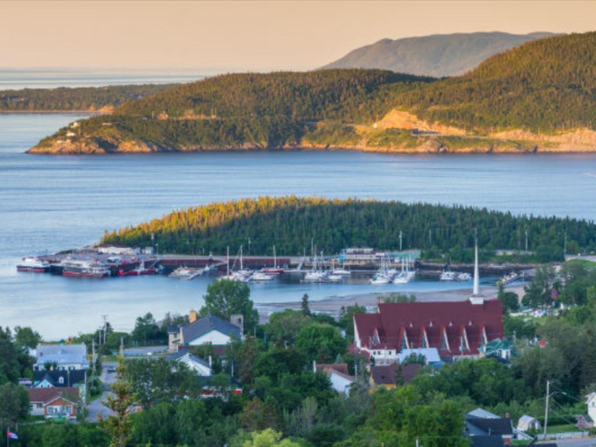 Motel Chantmartin Tadoussac Exterior photo